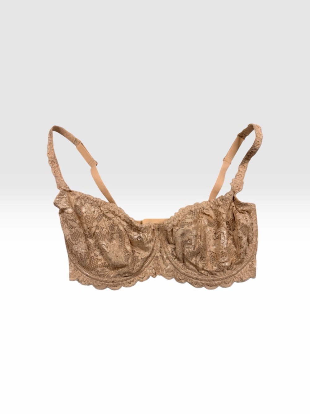 Cosabella Never Say Never Lace Balconette UnderwireBra in Sette Unlined NWOT